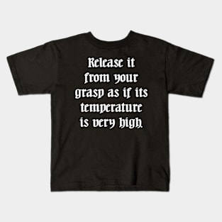 Ye Olde Lyrics - Drop It Like It's Hot Kids T-Shirt